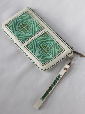 Lanna Leather Clutch