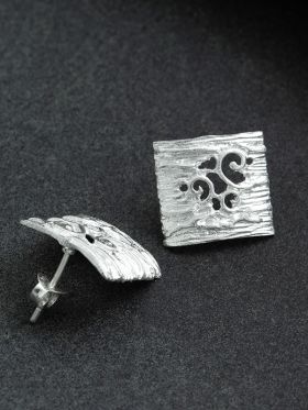 Woodscroll Earrings 